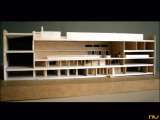 Biblioteca de Viipuri - tercer proyecto, sección longitudinal