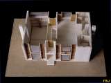 Casa Esherick, planta alta desde sudest