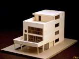 Casa Citrohan -segundo proyecto, façade a la terraza