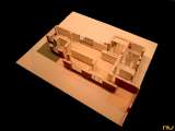 Casa eastrs, ground plan desde el jardín