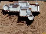 Casa W.A. Glasner, planta con terreno