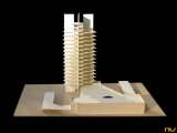 Price Tower, fachada este