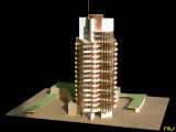Price Tower, fachada oeste